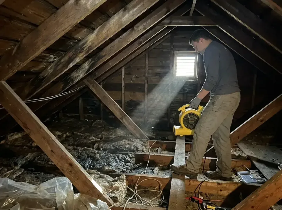 attic-water-damage-drying-proc-007 — frequently asked questions, Emergency Water Extraction & 24/7 Flood Response in Frisco,…